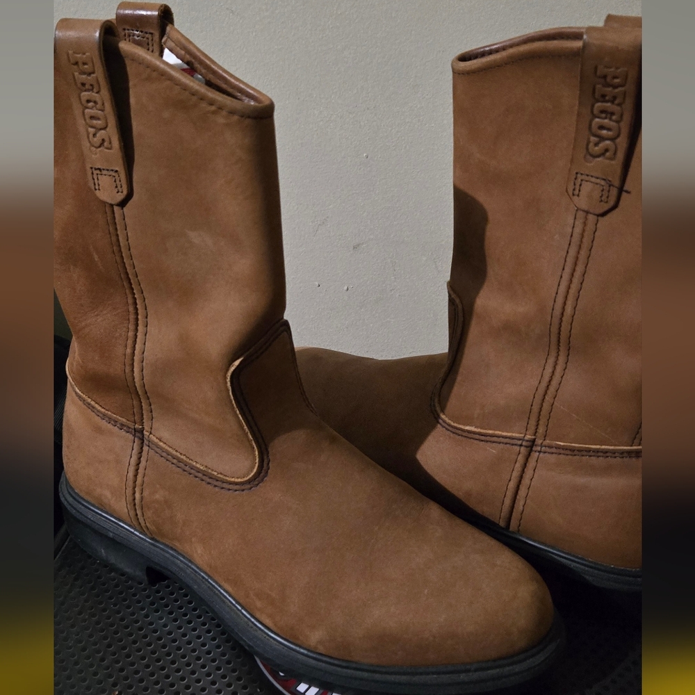Red Wings Pecos Mens Tan Boots Size 11D